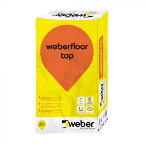Imagen WEBERFLOOR TOP (01-10 mm) 25 Kg.