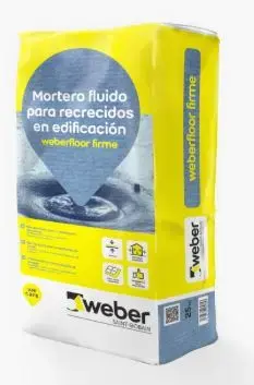 Imagen WEBERFLOOR FIRME (1 -5 cm) 25 Kg. - Autonivelante
