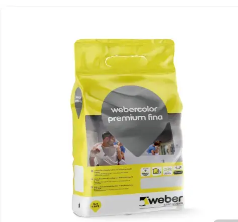 Imagen WEBERCOLOR PREMIUM Fina Blanca 5 Kg.