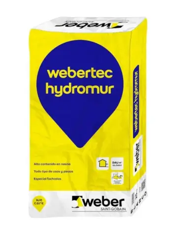 Imagen WEBERCAL HYDROMUR Blanco 25 Kg.