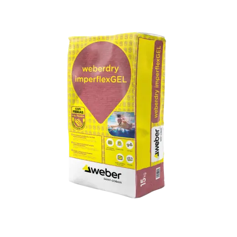 Imagen WEBERDRY IMPERFLEXGEL Gris 15 Kg.