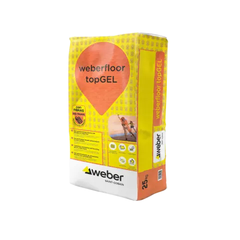 Imagen WEBERFLOOR TOPGEL (01-10 mm) 25 Kg. Autonivelante
